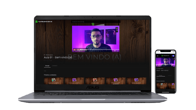 Aula nova planejados em 3D