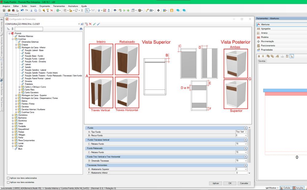 CONFIGURE A CONSTRUÇAO